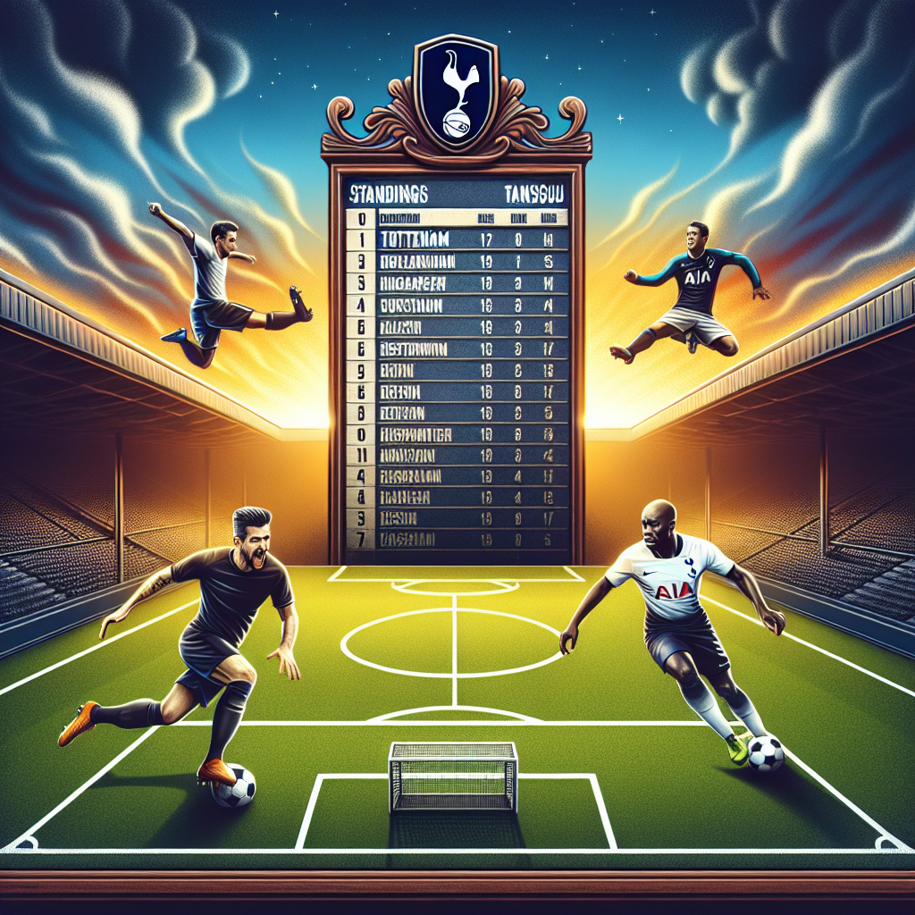 Tottenham's Challenge: Will They Compete for Top Four?