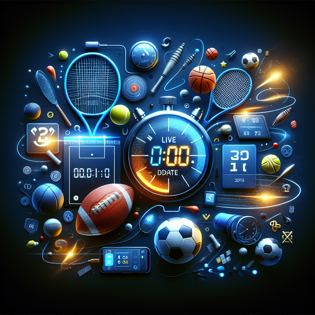 Your Go-To Source for Live Sports Scores and Updates