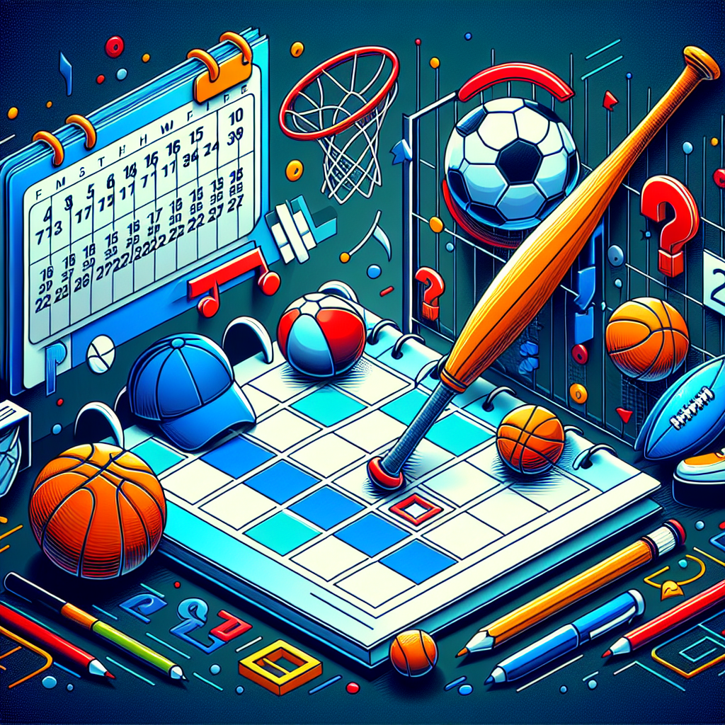 How to Create Your Own Custom Sports Schedule
