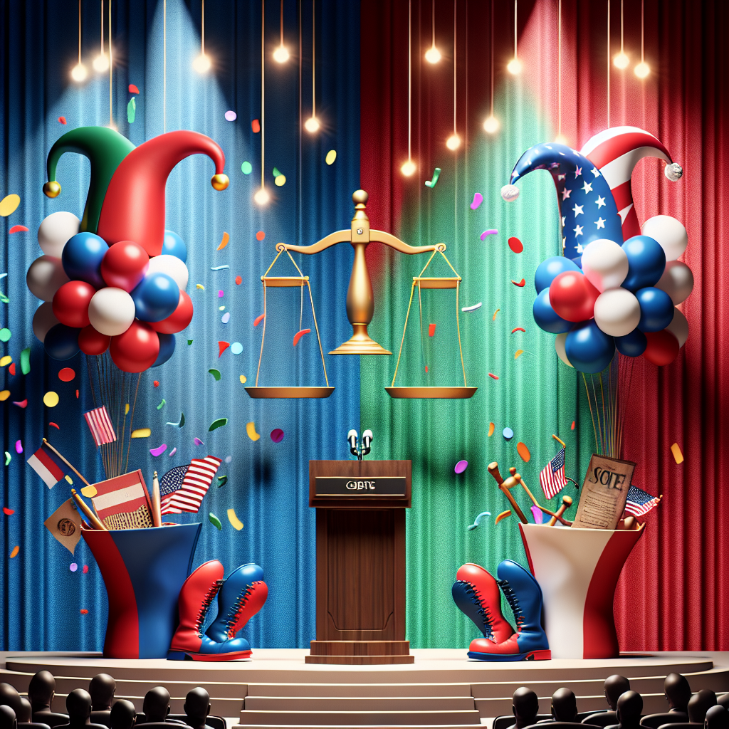 The Intersection of Humor and Seriousness in Political Debates