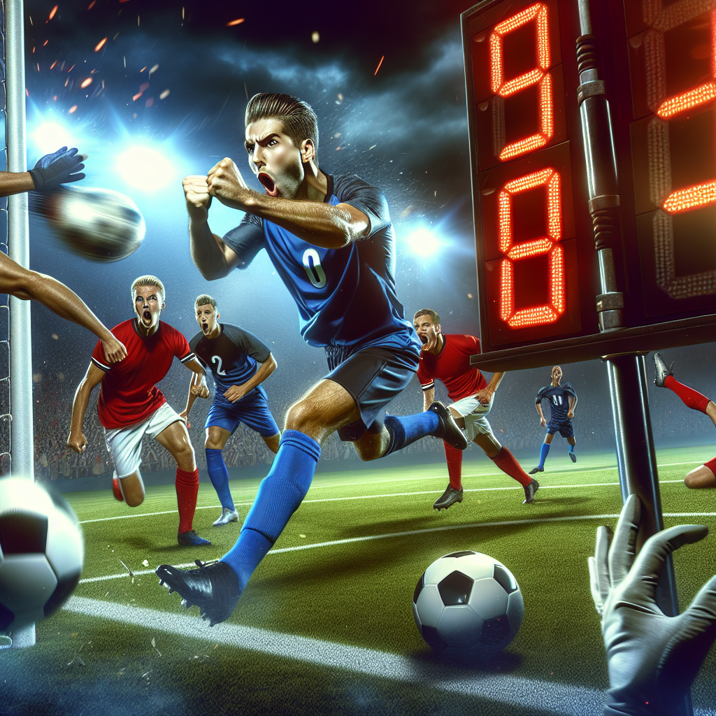 Last-Minute Goals: The Thrill of Last-Ditch Efforts