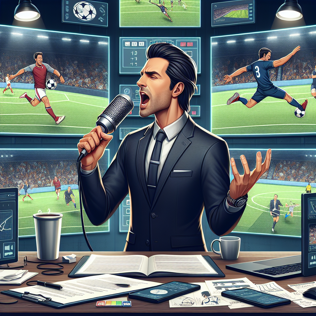 Behind the Scenes: A Day in the Life of a Sports Commentator