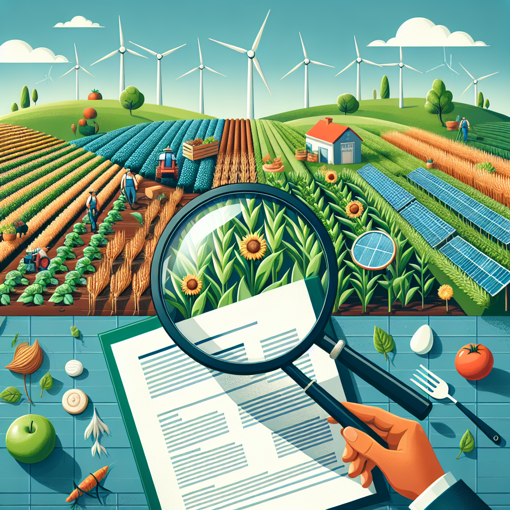Exploring Agricultural Policy Revisions for Sustainability