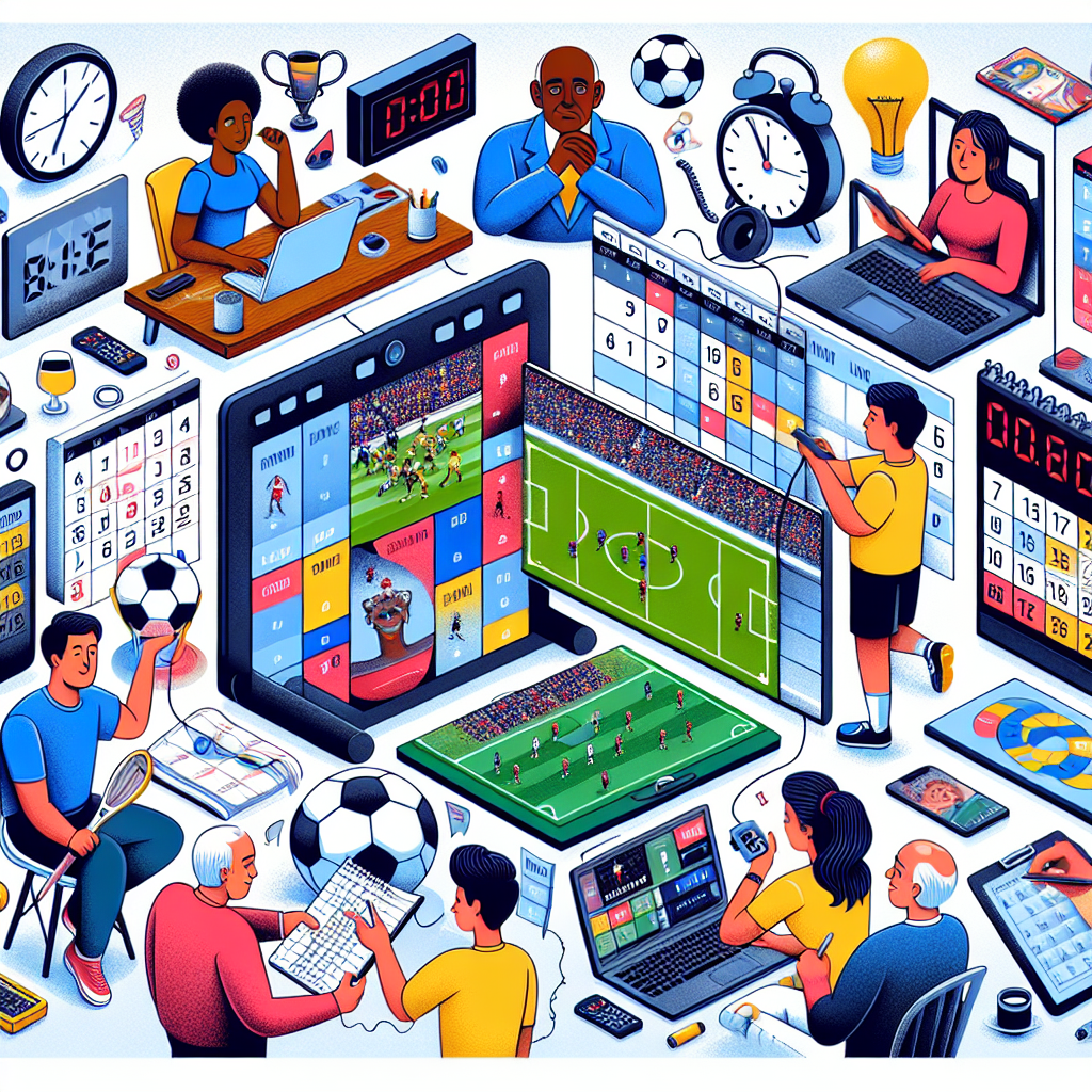 How to Plan Your Sports Viewing Around Schedules