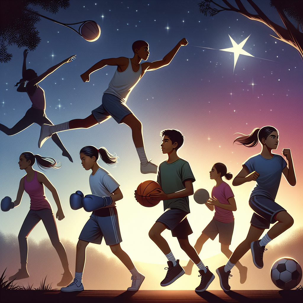 The Rise of a Star: Young Athletes Share Their Dreams