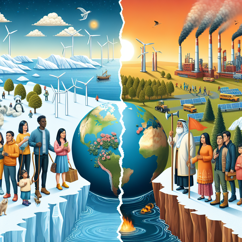 Climate Change and Political Divide: A Global Perspective