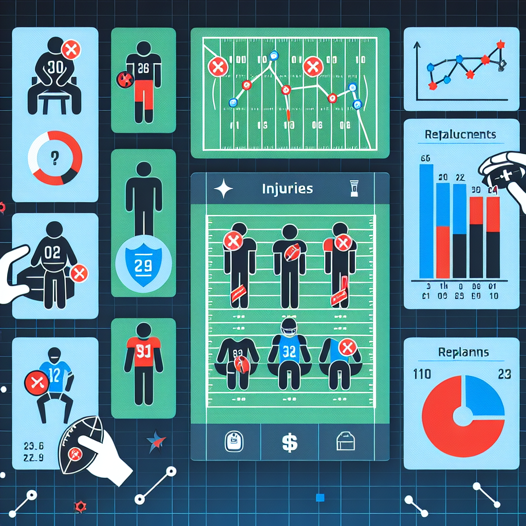 How to Handle Injuries in Your Fantasy Football Lineup