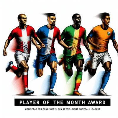 Premier League Player of the Month Contestants Announced