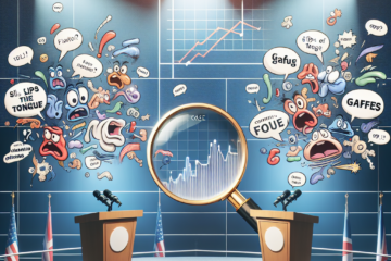 The Effect of Gaffes in Political Debates: A Case Study