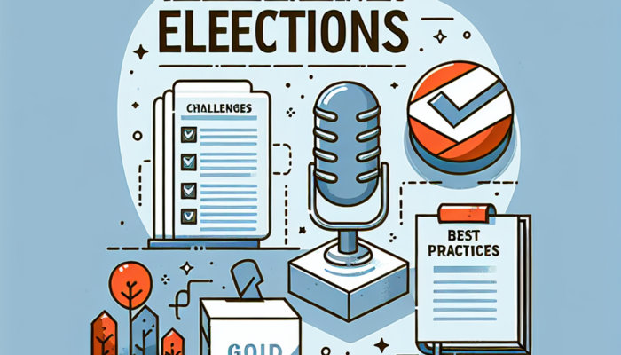 Covering Elections: Challenges and Best Practices