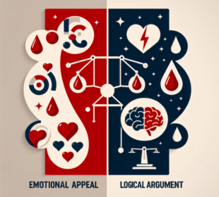 Emotional Appeal vs. Logical Argument in Political Debates